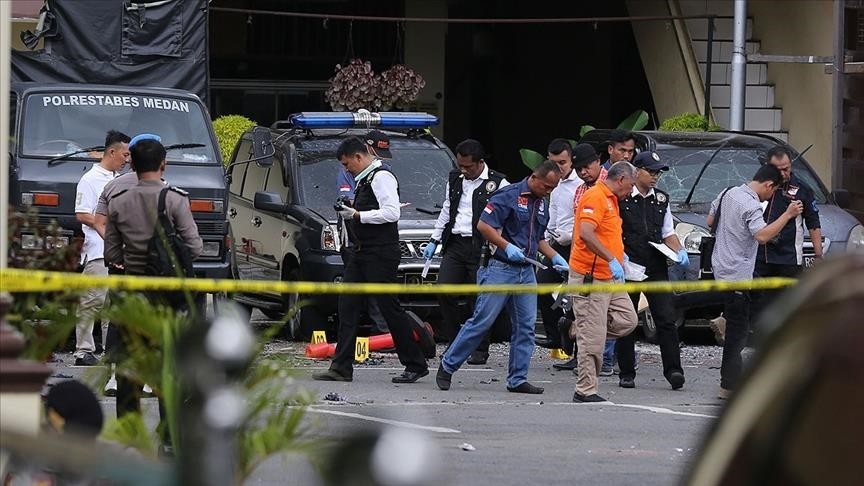 الشرطة الإندونيسية تنتشر في محيط كنيسة كاثوليكية في مدينة ماكاسار