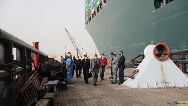 الرئيس المصري عبدالفتاح السيسي يعلن عن إنهاء أزمة السفينة البنمية الجانحة في قناة السويس "إيفر غيفين"