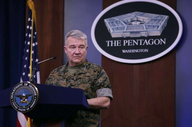 الجنرال كينيث ماكنزي قال إن العراق يريدنا أن نبقى ولا خطط لخفض القوات الأمريكية