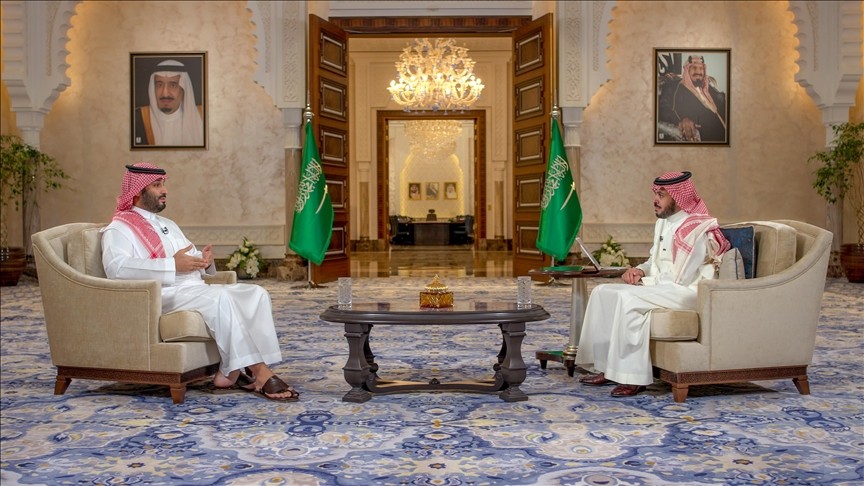 ولي العهد السعودي الأمير محمد بن سلمان قال إن مشكلة المملكة مع إيران بسبب سلوكها السلبي