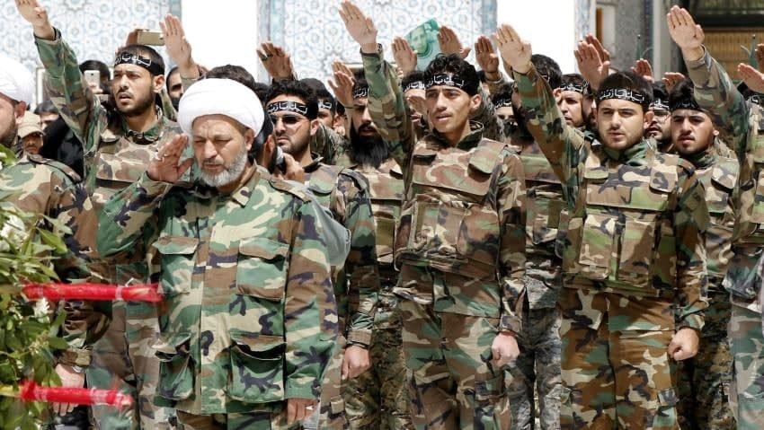 عناصر من الميليشيات الإيرانية في سوريا