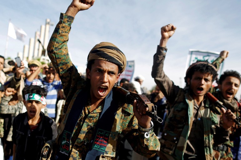 الولايات المتحدة ستفرض عقوبات على اثنين من المسؤولين العسكريين الحوثيين، اللذين يقودان هجوم الحركة المتحالفة مع إيران للسيطرة على مدينة مأرب