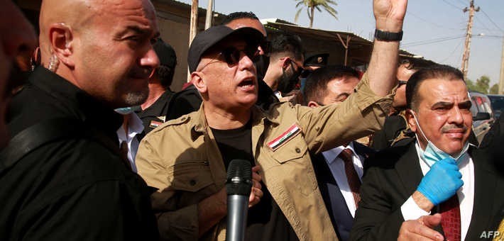رئيس الوزراء العراقي مصطفى الكاظمي يأمر بتحريك اللواء الأول إلى المنطقة الخضراء في بغداد