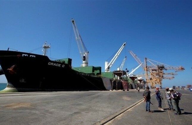 مليشيا الحوثي المدعومة من ايران، منعت إنزال حمولة السفينة غلوريس سي التابعة لبرنامج الغذاء العالمي