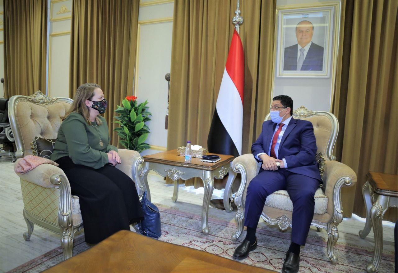 وزير الخارجية اليمني أحمد عوض بن مبارك حذر من خطورة استمرار تصعيد ميليشيا الحوثي في محافظة مأرب