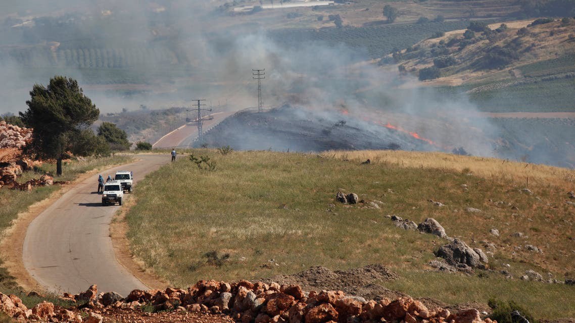 تبنى "حزب الله" عملية إطلاق عشرات الصواريخ من عيار 122 ملم على مزارع شبعا