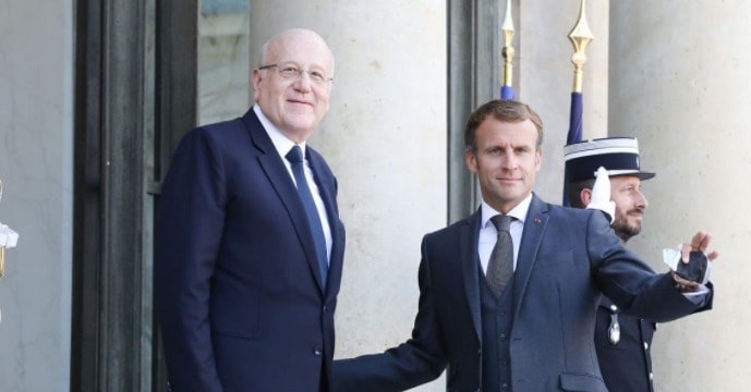 ميقاتي أعرب عن ثقته بالاعتماد على دعم فرنسا في مفاوضات الحصول على دعم من صندوق النقد الدولي