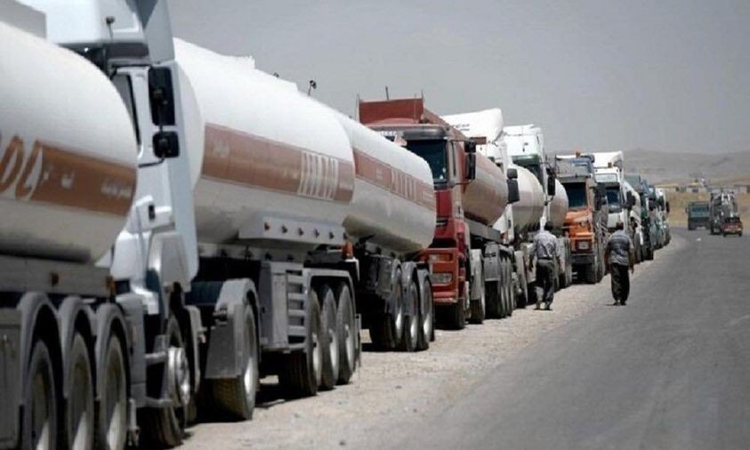 صهاريج الوقود الإيراني، دخلت الأراضي اللبنانية منتصف الشهر الجاري قادمة عبر سوريا