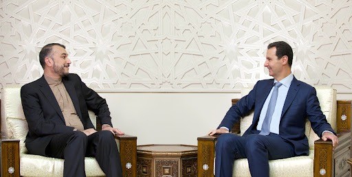 الوزير الإيراني زار سوريا في 29 آب/ أغسطس الماضي واستقبله رأس النظام بشار الأسد