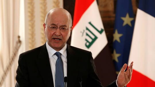 أشار الرئيس العراقي برهم صالح إلى "الدور المهم والمحوري للعراق في المنطقة، بما يمثله من عنصر استقرار وتوافق"