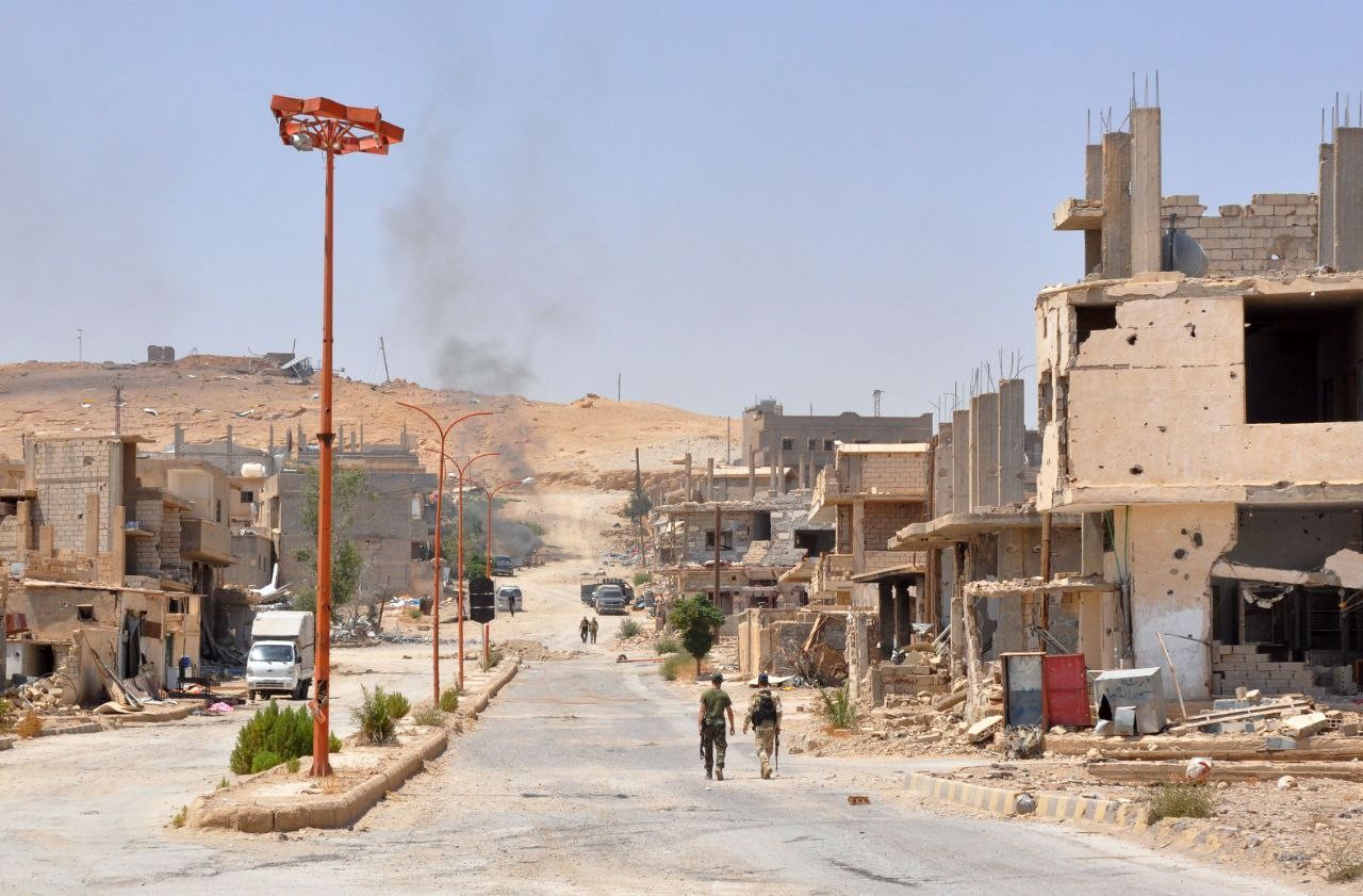 الهجوم وقع بعد انطلاق الرتل من مدينة تدمر باتجاه البادية السورية