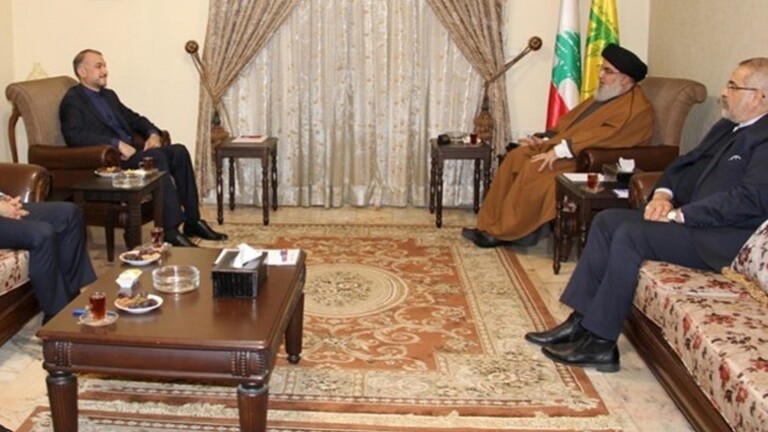 متزعم "حزب الله" اللبناني حسن نصرالله استقبل وزير الخارجية الإيراني حسين أمير عبد اللهيان
