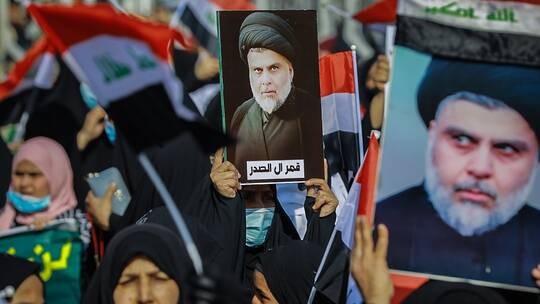 زعيم التيار الصدري في العراق مقتدى الصدر دعا إلى تشكيل حكومة أغلبية وطنية من دون الكتلة الصدرية