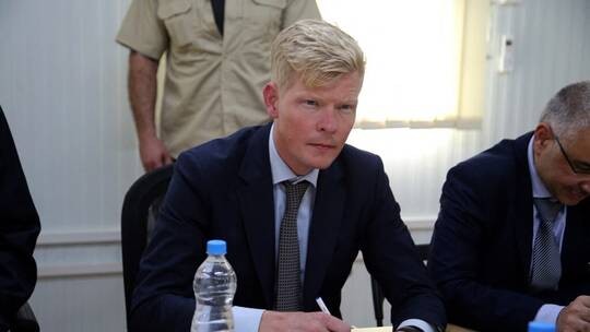 المبعوث الخاص للأمين العام للأمم المتحدة إلى اليمن هانس غروندبرغ وصل إلى صنعاء