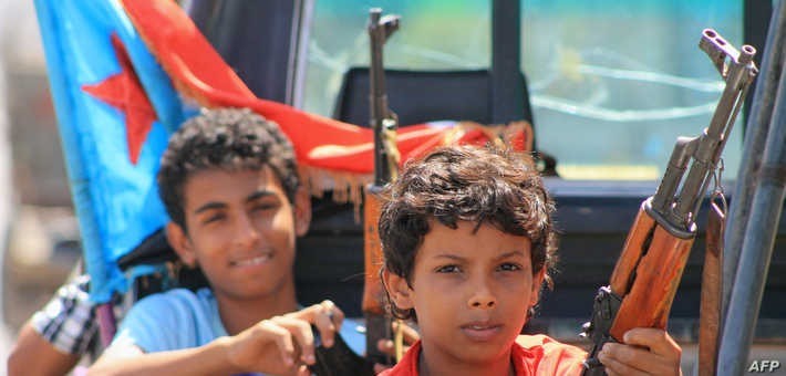المحافظ المعين من قبل الحوثيين محمد البخيتي أقدم على تحويل الاستاد الرياضي الوحيد داخل مدينة ذمار إلى معسكر إعداد وتدريب مقاتلين أطفال