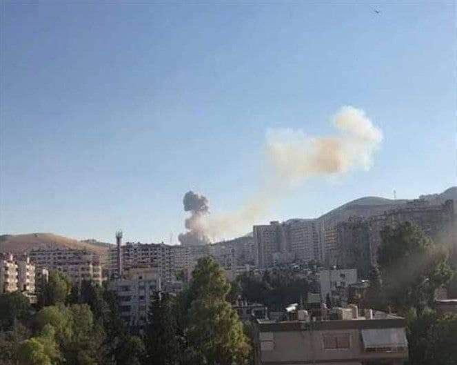 دوي انفجارين سمعا في محيط العاصمة دمشق