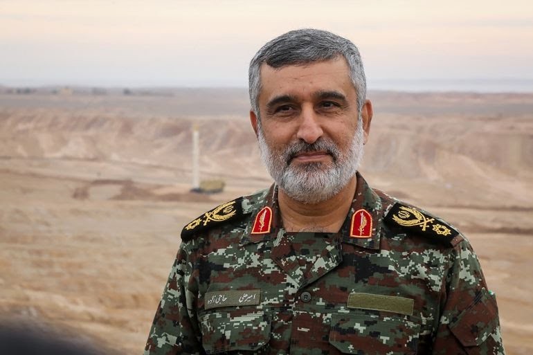 قائد القوات الجوية في الحرس الثوري الإيراني أمير علي حاجي زاده