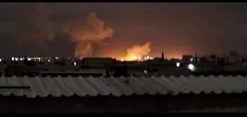 الهجوم الجويّ على مطار حلب الدولي نتج عن معلومات استخبارية