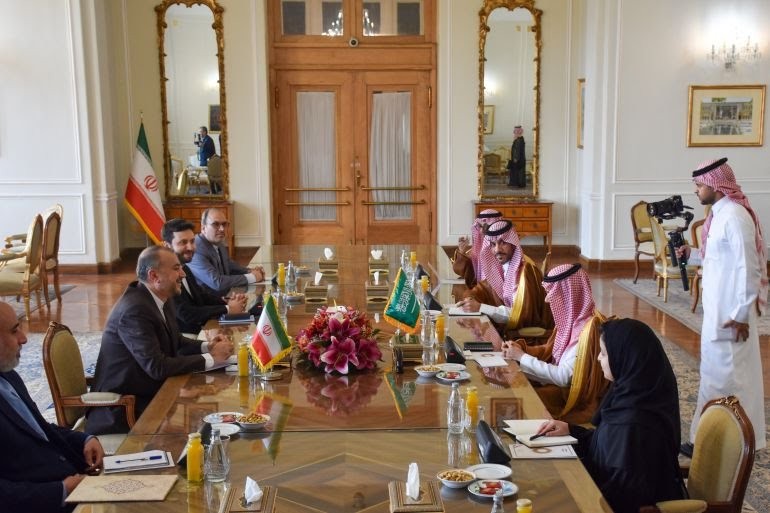 السعودية وإيران اتفقتا في مارس/آذار الماضي على استئناف العلاقات الدبلوماسية التي تم قطعها عام 2016